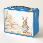 Lunch Box Peter Rabbit dans la cuisine avec plats (Dos)