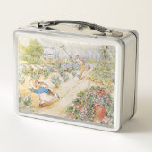 Lunch Box Peter the rabbit chased by Mc Gregor (Dos)