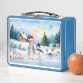 Lunch Box Peter the rabbit Ginger bread house (En situation)