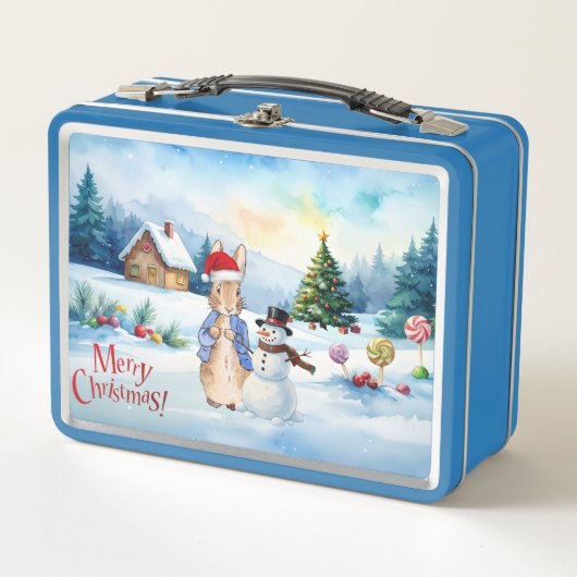 Lunch Box Peter the rabbit Ginger bread house (Devant)