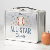 Lunch Box Petit Baseball All-Star avec des étoiles (En situation)