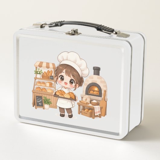 Lunch Box Petit Boulanger Joyeux (Devant)