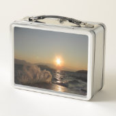 Lunch Box Petit-déjeuner en Croatie beau coucher de soleil (Dos)