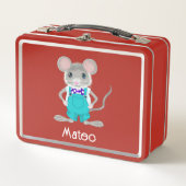 Lunch Box Petit souris mignon et élégant (Devant)