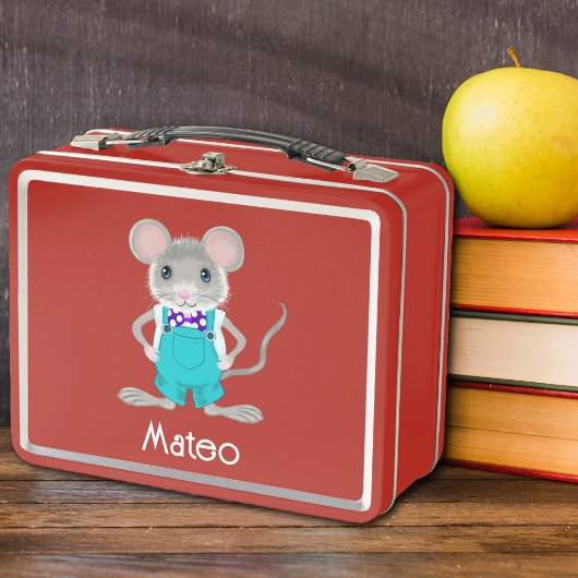 Lunch Box Petit souris mignon et élégant