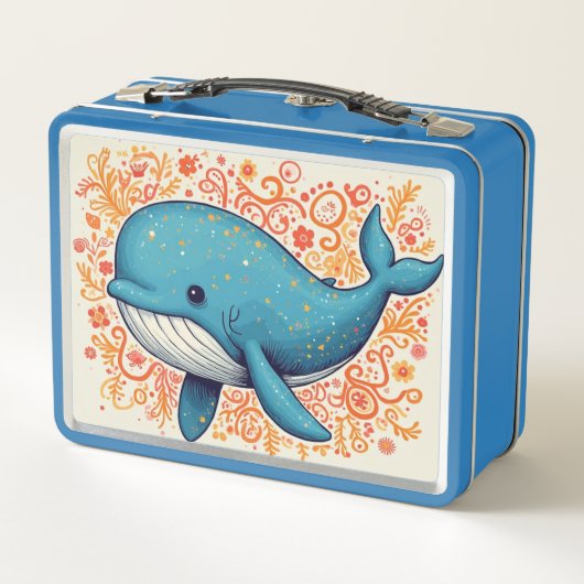 Lunch Box Petite baleine bleue (Dos)