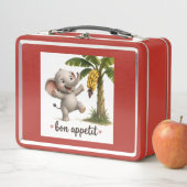 Lunch Box Petite Boîte à Repas Éléphant (En situation)