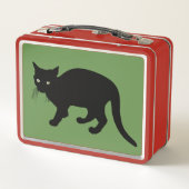 Lunch Box Petite gamelle de chat noir (Dos)