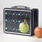 Lunch Box Petite ours et pomme verte (En situation)