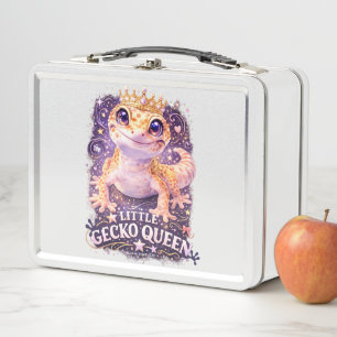 LUNCH BOX PETITE REINE GECKO - BOÎTE À REPAS MÉTALIQUE