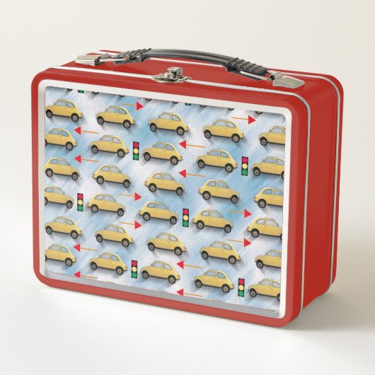 Lunch Box Petite voiture jaune (Devant)