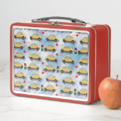 Lunch Box Petite voiture jaune (En situation)