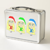 Lunch Box Petites aides Santas (Dos)