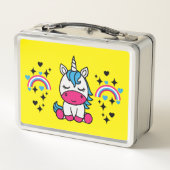 Lunch Box Petites filles Unicorn Pony (Dos)
