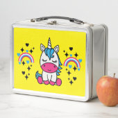Lunch Box Petites filles Unicorn Pony (En situation)