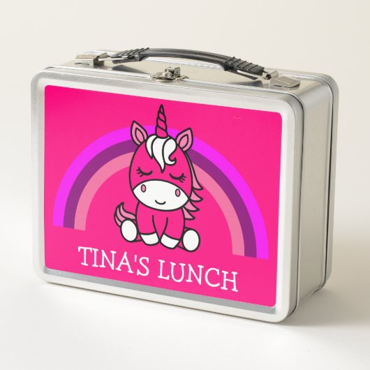 Lunch Box Petites filles Unicorn Pony (Devant)