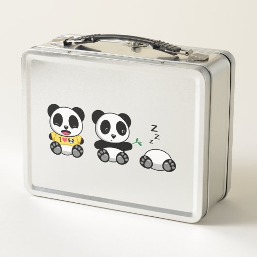 Lunch Box Petites Pandas (Dos)