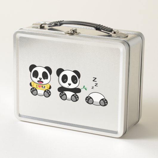 Lunch Box Petites Pandas (Devant)