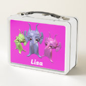 Lunch Box Petits Martiens personnalisés (Dos)