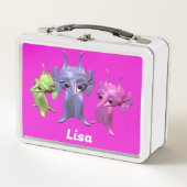 Lunch Box Petits Martiens personnalisés (Devant)