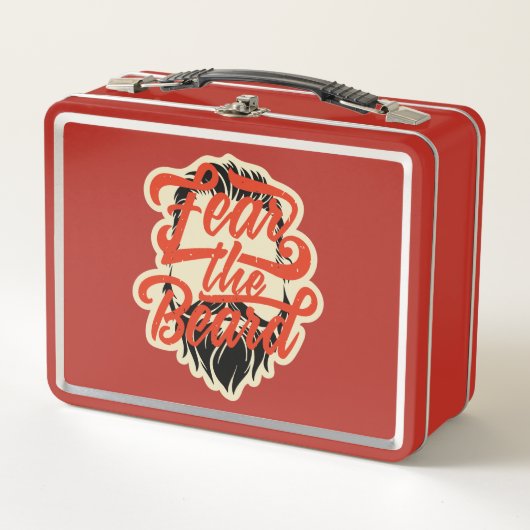 Lunch Box Peur à la barbe (Devant)