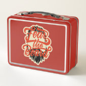 Lunch Box Peur à la barbe (Dos)