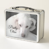 Lunch Box Photo de adorable Labrador Retriever Mix Dog Prett (Dos)