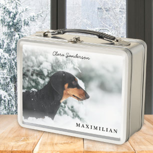 Lunch Box Photo de chien personnalisé stylé