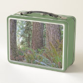 Lunch Box Photo de la forêt de Conifer géante (Dos)