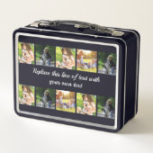 Lunch Box photocollage et texte (Dos)