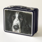 Lunch Box Photographie espagnole en noir et blanc Springer (Dos)