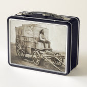 Lunch Box Photographie Wagon de Roger Fenton Photo Réalisme (Dos)