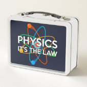 Lunch Box PHYSIQUE. C'EST LA LOI Science (Dos)