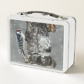 Lunch Box Pic Downy en neige - Photo originale (Dos)