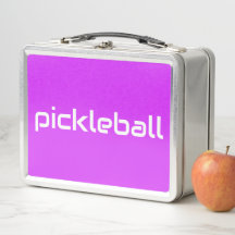 PICKLEBALL Blanc Épais Sur Rose Tropical Lumineux