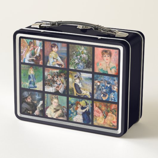 Lunch Box Pierre-Auguste Renoir - Chefs-d'oeuvre Grille Coll (Dos)