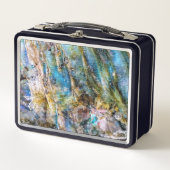 Lunch Box Pierre blanche bleue (Devant)