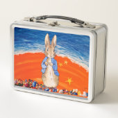 Lunch Box Pierre le Lapin à la plage (Devant)