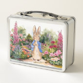 Lunch Box Pierre le lapin dans son jardin (Dos)