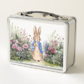Lunch Box Pierre le lapin dans son jardin (Dos)