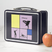 Lunch Box Piet Love Danse Mondrian Street Hiphop Style (En situation)