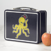 Lunch Box Pieuvre avec Casquette (En situation)