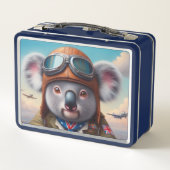 Lunch Box Pilote d'avion Koala (Dos)