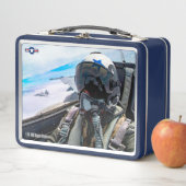 LUNCH BOX PILOTE DE COMBATTANTS AMÉRICAINS (En situation)