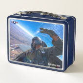 LUNCH BOX PILOTE DE COMBATTANTS AMÉRICAINS (Dos)