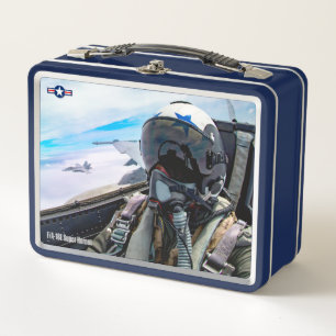 LUNCH BOX PILOTE DE COMBATTANTS AMÉRICAINS
