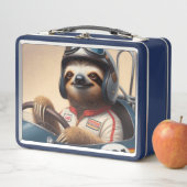 Lunch Box Pilote Sloth Racecar (En situation)