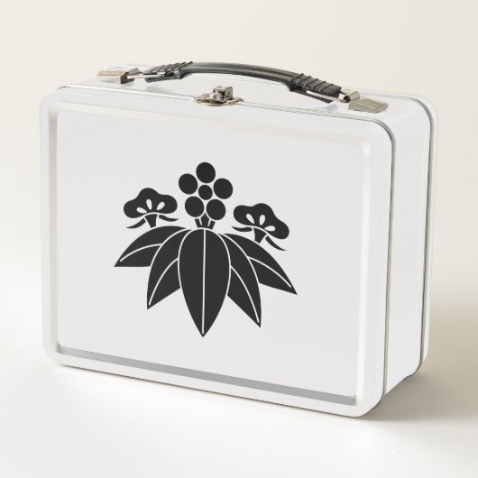 Lunch Box pin bambou ume de style gentiane (Devant)