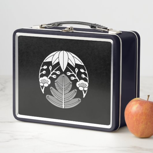 Lunch Box Pine en bambou (En situation)