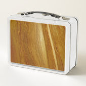 Lunch Box Pine Wood II Faux Texture en bois (Dos)